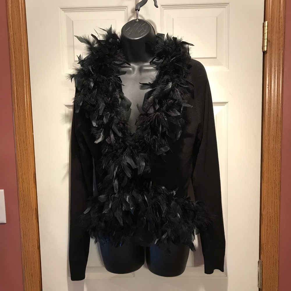 Feather blouse